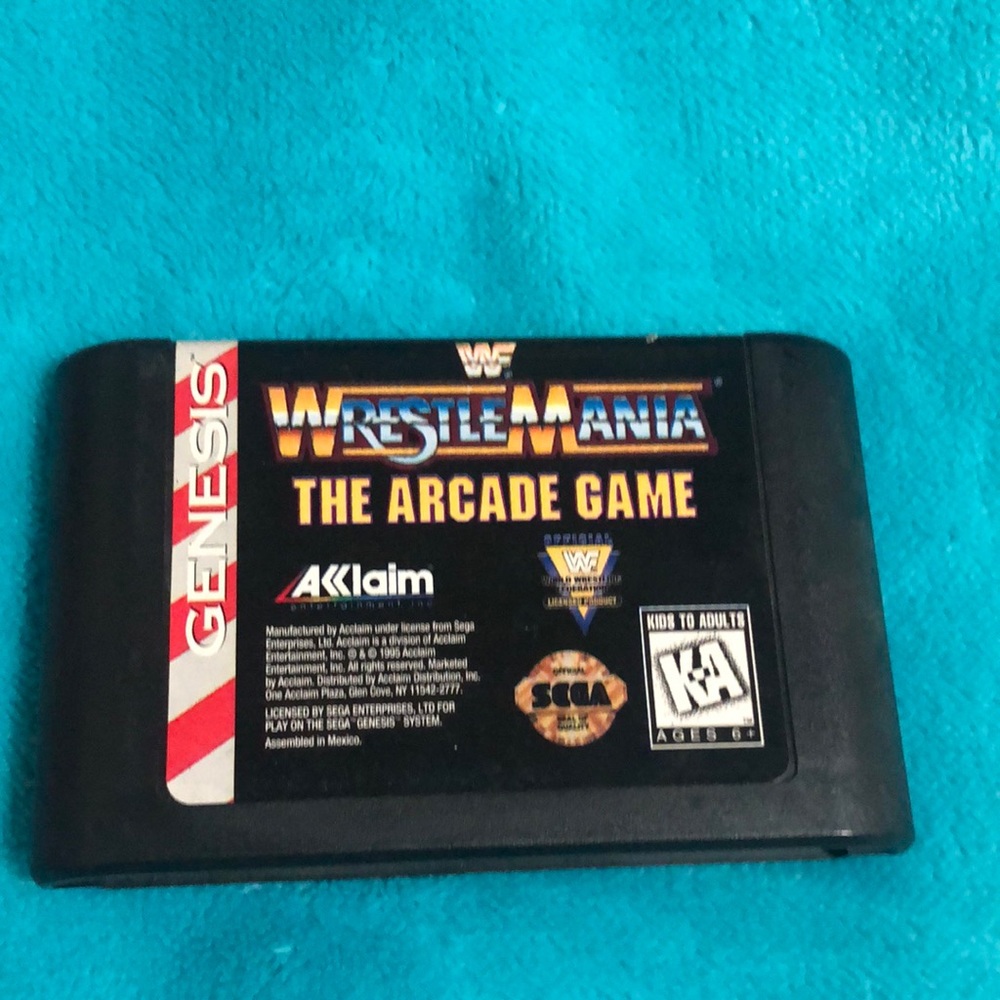 Wrestle Mania The Arcade Game
